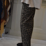 PANTALON  LEOPARD Beige