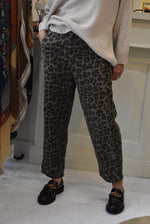 PANTALON  LEOPARD Beige