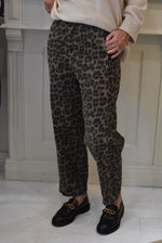 PANTALON  LEOPARD Beige