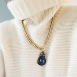 COLLIER HEMATITE NOIR