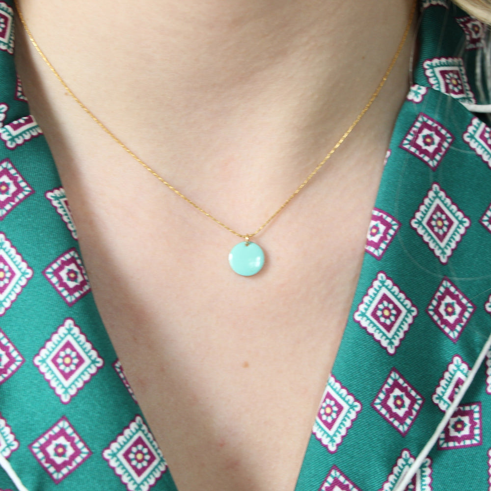 COLLIER LE23 AQUA BLUE