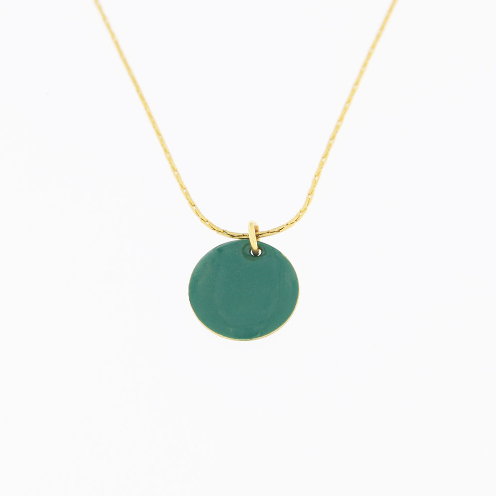 COLLIER LE23 VERT BOUTEILLE