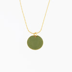 COLLIER LE23 VERT OLIVE