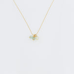 COLLIER TENDRESSE VERT D'EAU