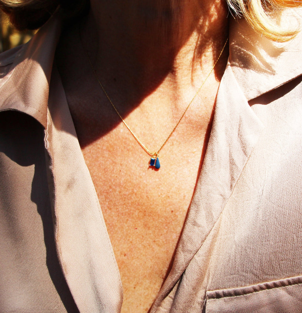 COLLIER DIDOU BLEU