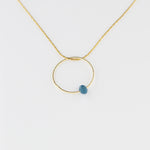 COLLIER LEO BLEU