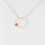 COLLIER LEO ORANGE