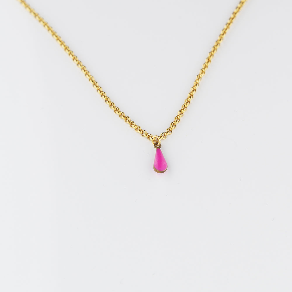 COLLIER ANTO FUSHIA