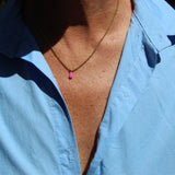 COLLIER ANTO FUSHIA